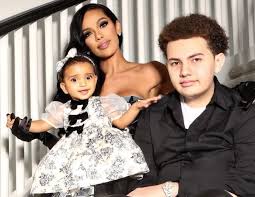 Raul Conde pictured with his son King Javien Conde and former partner Erica Mena, highlighting his family and personal life.