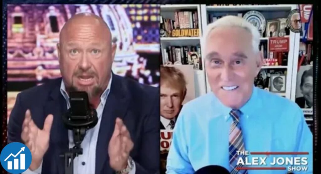 Roger Stone explaining political consulting and income streams