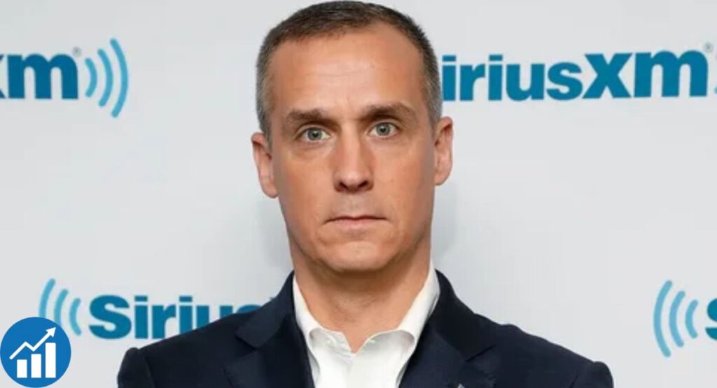 Corey Lewandowski smiling at a political event