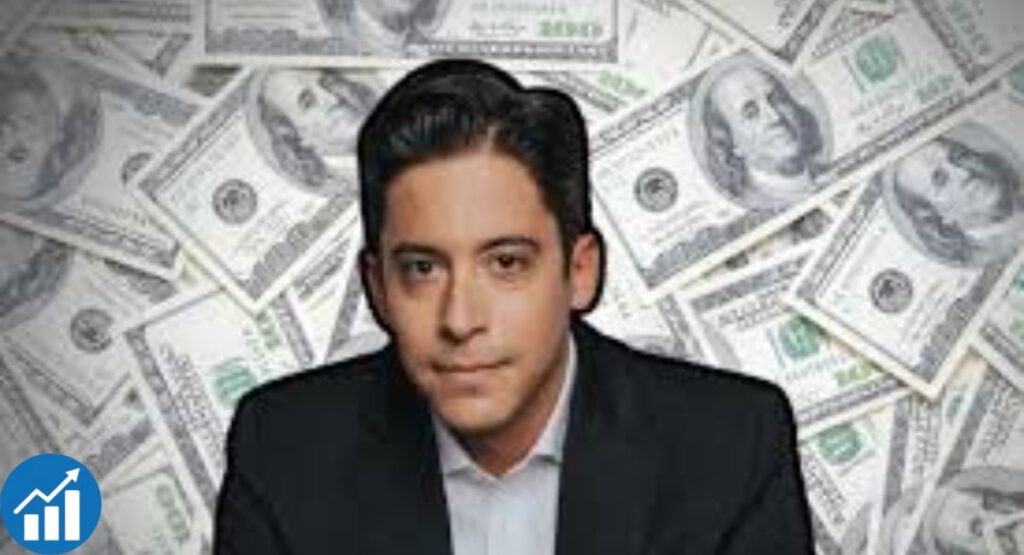 Michael Knowles speaking at a political media event