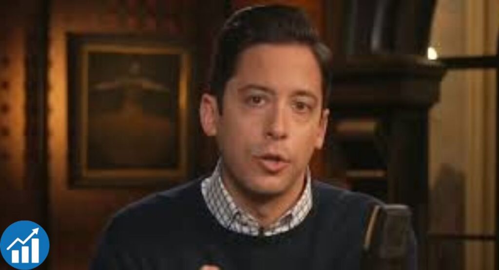 Michael Knowles portrait, medium build, professional attire