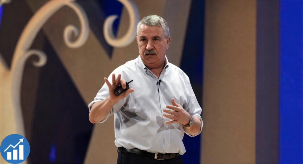 “Thomas Friedman biography – New York Times columnist, author of The World Is Flat, and Pulitzer Prize winner”