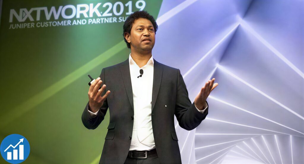 Saroo Brierley at a speaking event